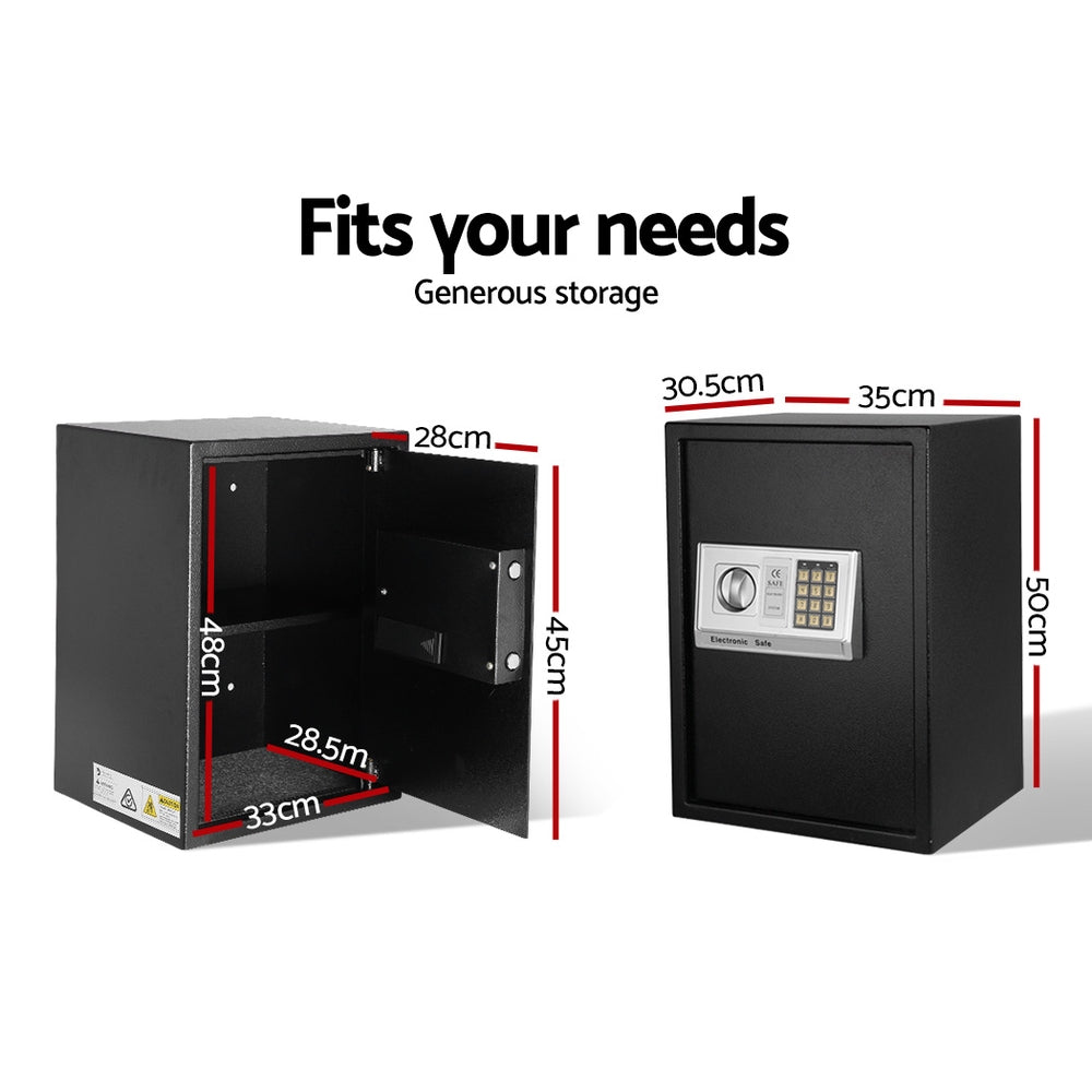 UL-TECH Electronic Safe Digital Security Box 50cm-Home & Garden > Storage-PEROZ Accessories