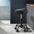 Artiss Saddle Stool Salon Chair Black Swivel Beauty Barber Hairdressing Gas Lift-Furniture > Bar Stools & Chairs - Peroz Australia - Image - 1