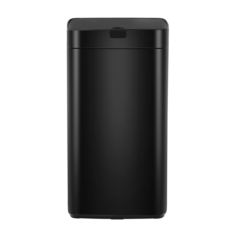 Devanti 45L Motion Sensor Bin Rubbish Automatic Black-Home & Garden > Kitchen Bins-PEROZ Accessories