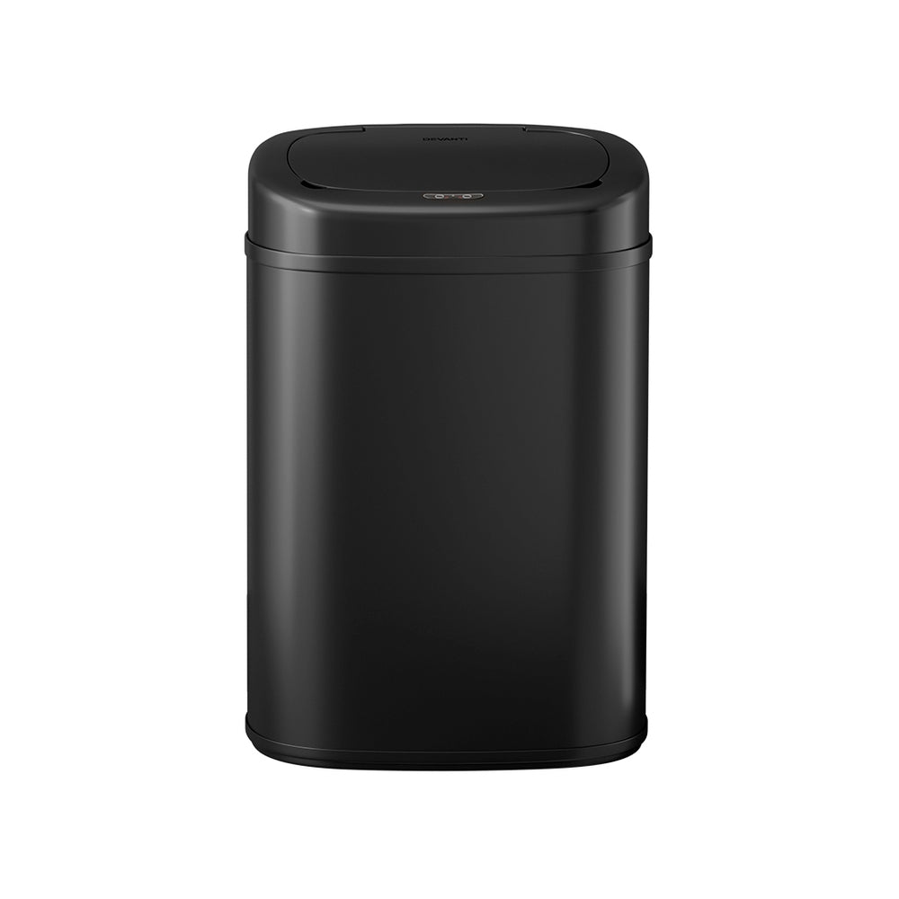 Devanti 82L Motion Sensor Bin Rubbish Automatic Black-Appliances > Kitchen Appliances-PEROZ Accessories