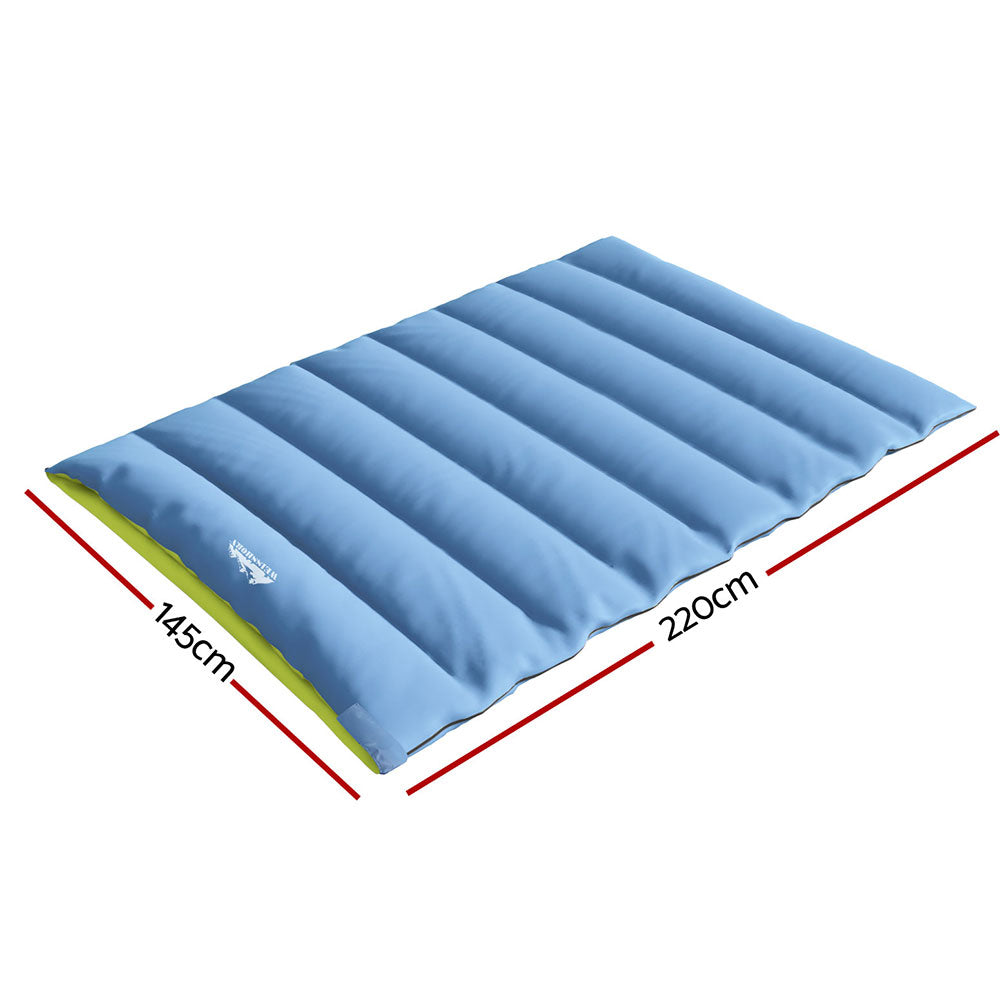 Weisshorn Sleeping Bag Double Bags Thermal Camping Hiking Tent Grey -5°C-Outdoor > Camping-PEROZ Accessories