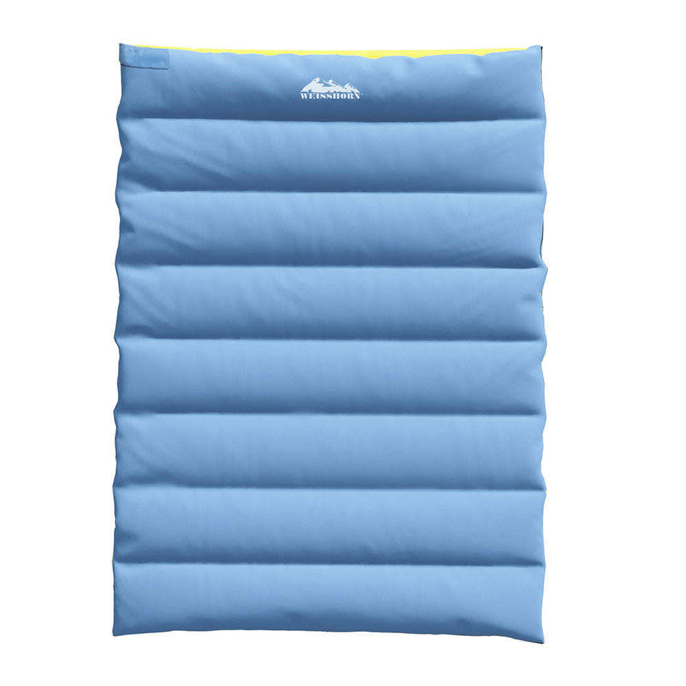 Weisshorn Sleeping Bag Double Bags Thermal Camping Hiking Tent Grey -5°C-Outdoor > Camping-PEROZ Accessories