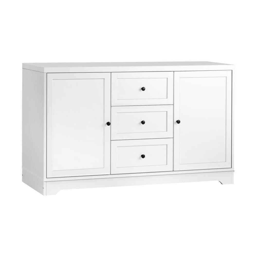 Oikiture Buffet Sideboard Cabinet Storage Cupboard Hallway Hamptons Furniture-Sideboard-PEROZ Accessories