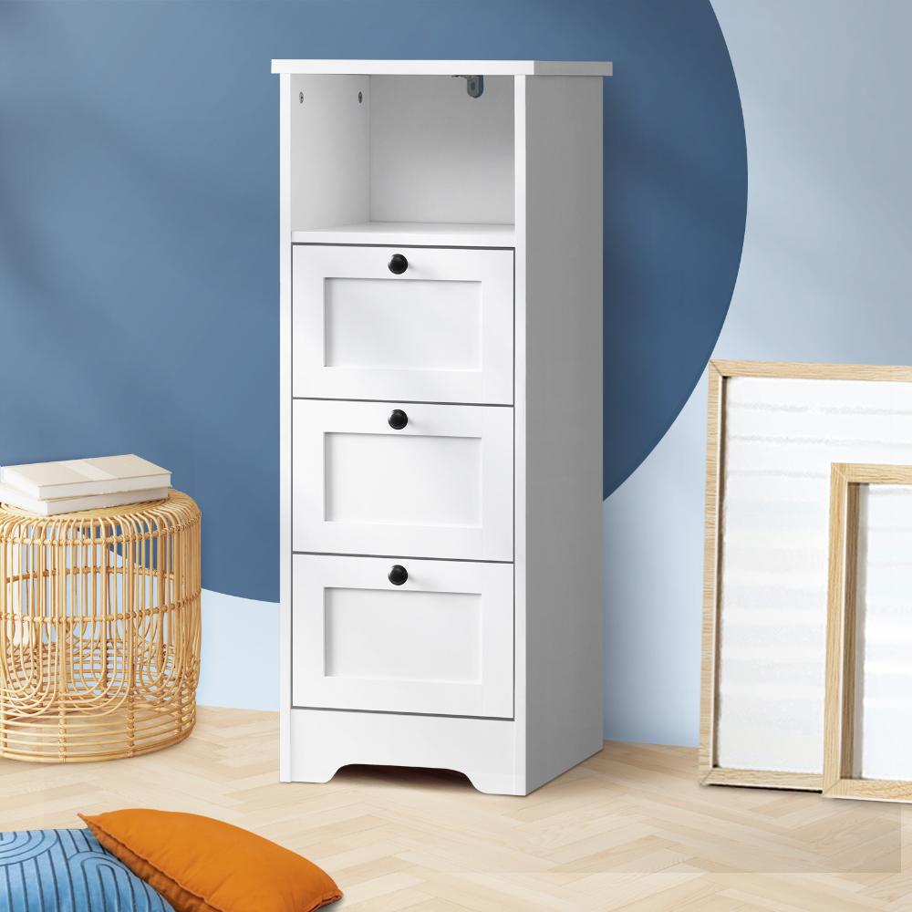 Oikiture Storage Cabinet Sideboard Dresser Cupboard Hallway Hamptons Furniture-Sideboard-PEROZ Accessories