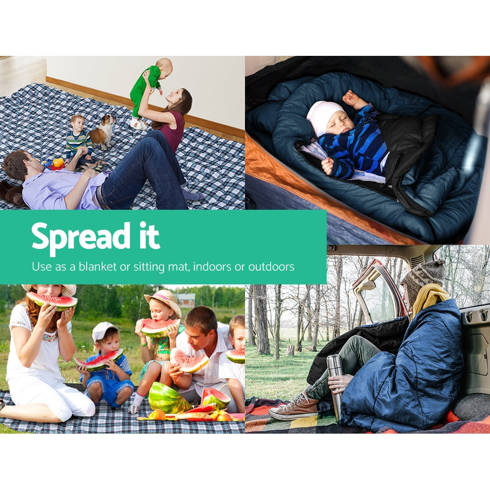 Weisshorn Sleeping Bag Single Camping Hiking Winter Thermal-Outdoor > Camping-PEROZ Accessories