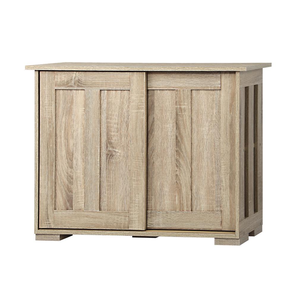 Oikiture Sideboard Buffet Cabinet with Sliding Doors, 86 x 27 x 63cm Hallway Table-Sideboard-PEROZ Accessories