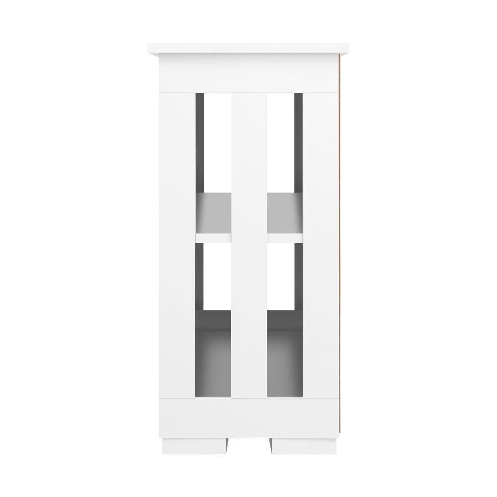 Oikiture Sideboard Buffet Side Hallway Table Floor Cabinets Desk Storage Cupboard Shelf Home Furniture _White-Sideboard-PEROZ Accessories