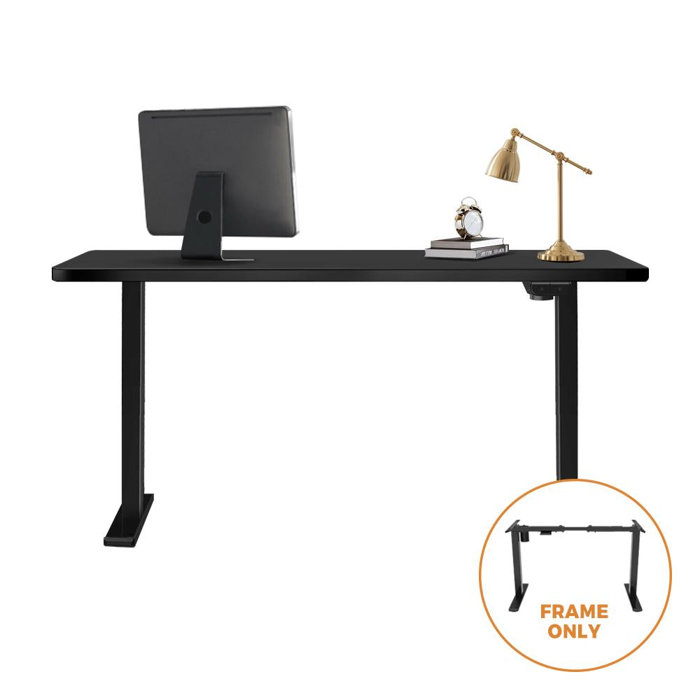 Oikiture Standing Desk Frame Height Adjustable Sit Stand Table Leg Motorised-Standing Desk-PEROZ Accessories