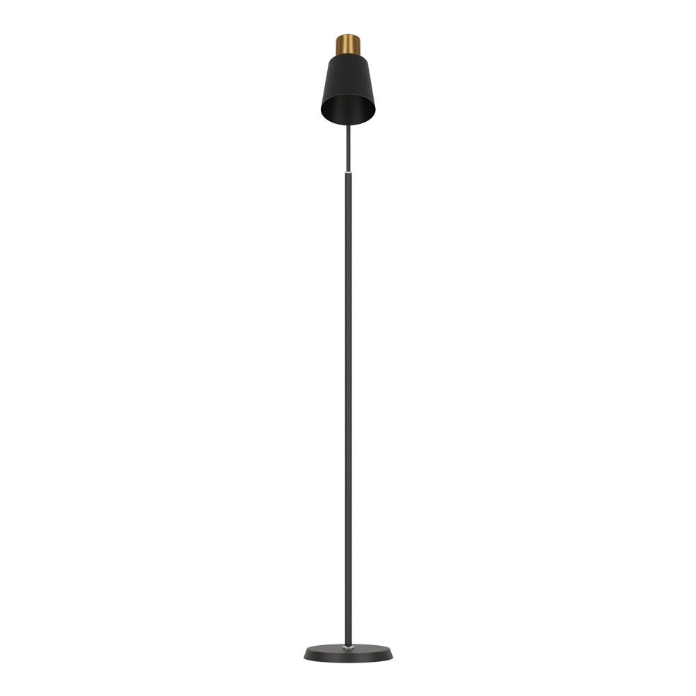 Artiss Floor Lamp Modern Light Stand LED Home Room Office Reading Black-Furniture > Living Room-PEROZ Accessories