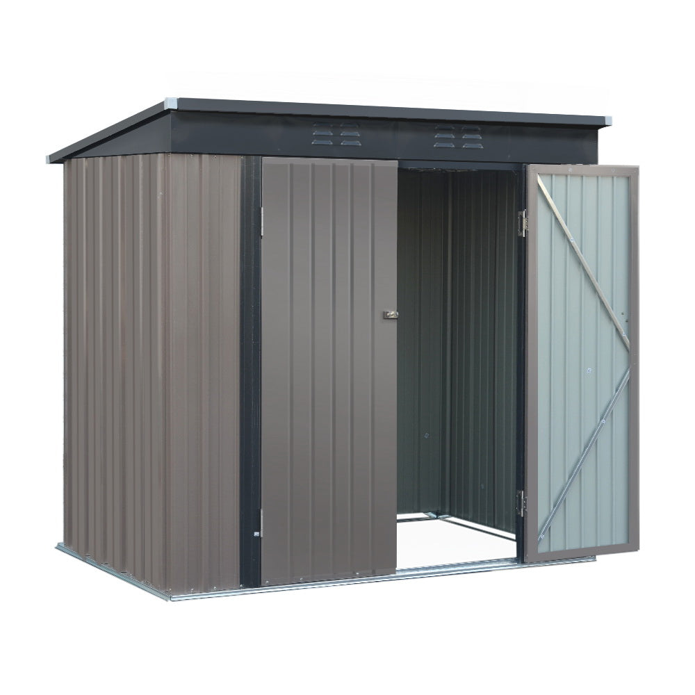 Giantz Garden Shed Sheds Outdoor Storage 1.95x1.31M Steel Workshop House Tool-Home & Garden > Storage-PEROZ Accessories