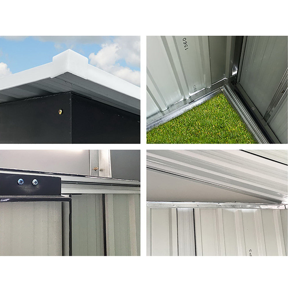 Giantz Garden Shed Outdoor Storage Sheds Tool Workshop 2.58X2.07M with Base-Home & Garden > Garden Furniture-PEROZ Accessories