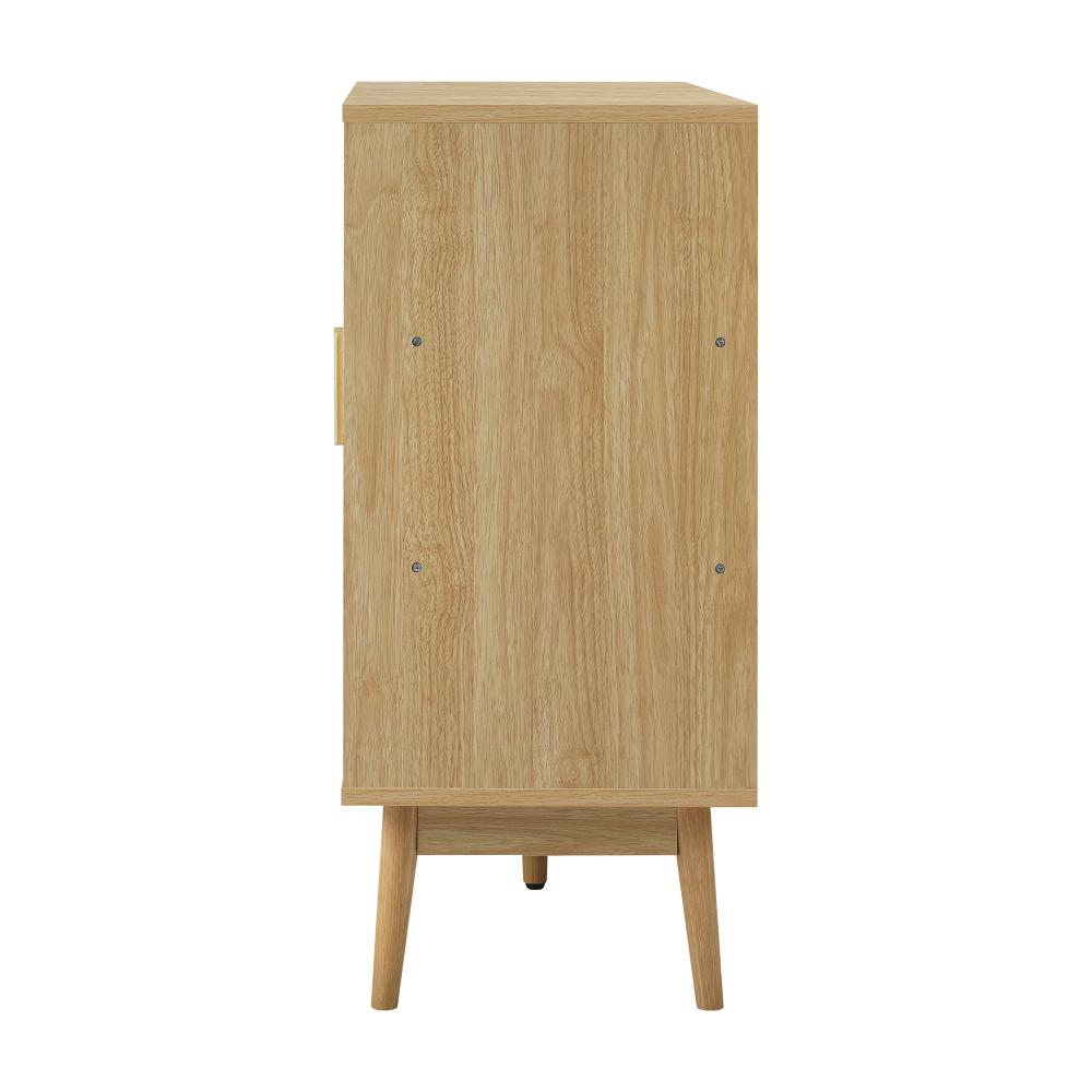 Oikiture Shoe Rack Shoes Storage Cabinet Sideboard Organiser Rattan Furniture-Shoe Storage Cabinet-PEROZ Accessories