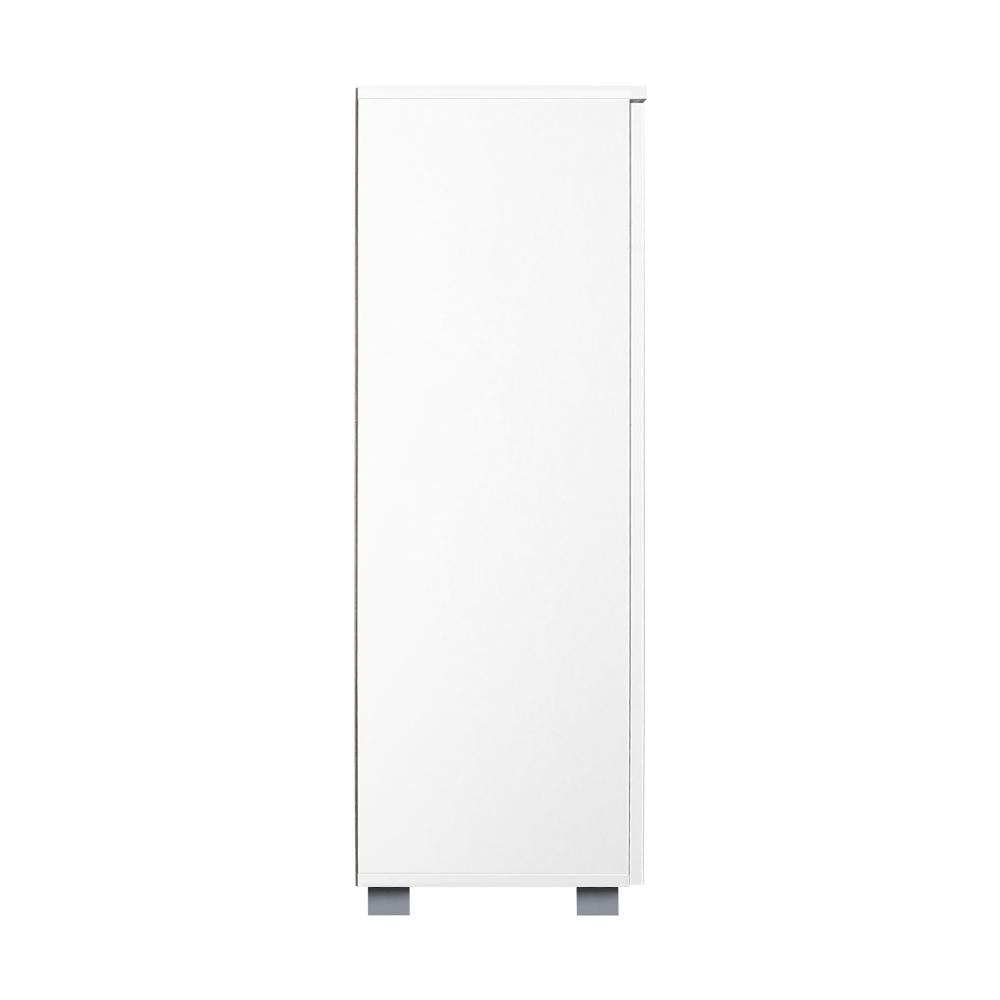 Oikiture Shoes Cabinet Shoe Storage Rack Organiser Shelf 3 Doors 30 Pairs White-Shoe Storage Cabinet-PEROZ Accessories