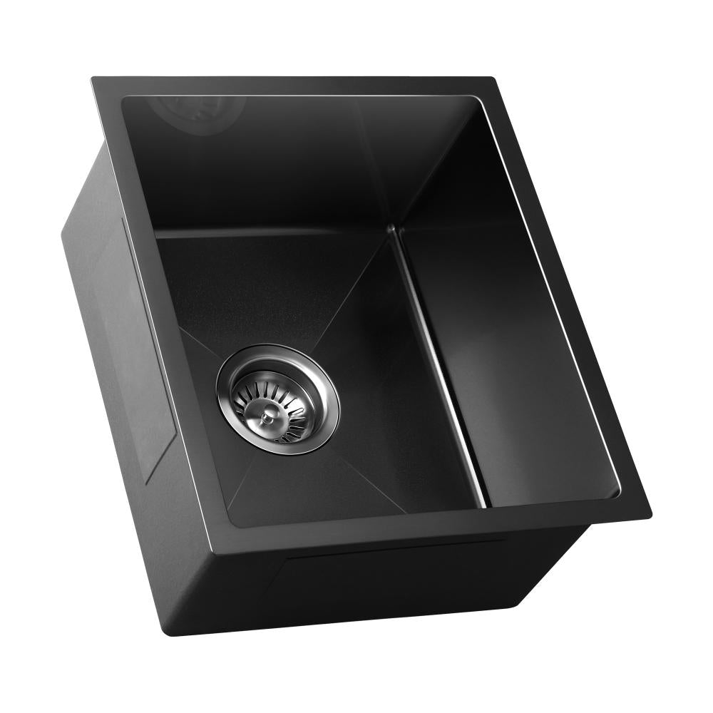 Shop Welba Kitchen Sink Basin Stainless Steel Bathroom Laundry Single Nano 44X38CM | PEROZ Australia