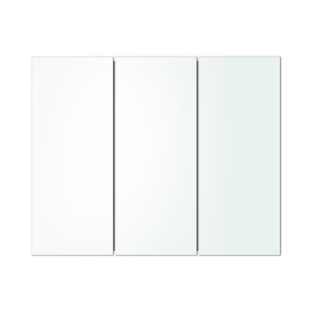 Oikiture Bathroom Mirror Cabinet Vanity Medicine Wall Storage 900mm x 720mm-Bathroom Cabinet-PEROZ Accessories