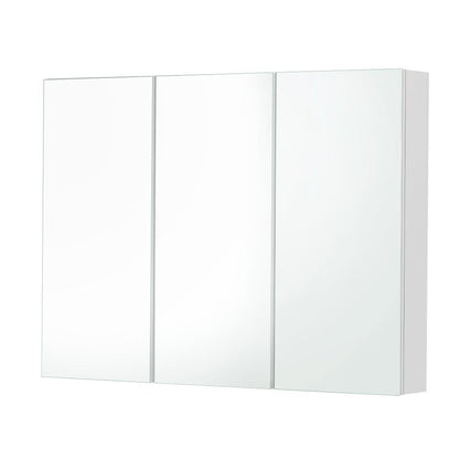 Oikiture Bathroom Mirror Cabinet Vanity Medicine Wall Storage 900mm x 720mm-Bathroom Cabinet-PEROZ Accessories