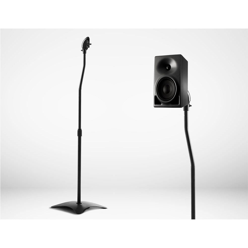 Set of 2 112CM Surround Sound Speaker Stand - Black-Audio & Video > Musical Instrument & Accessories-PEROZ Accessories
