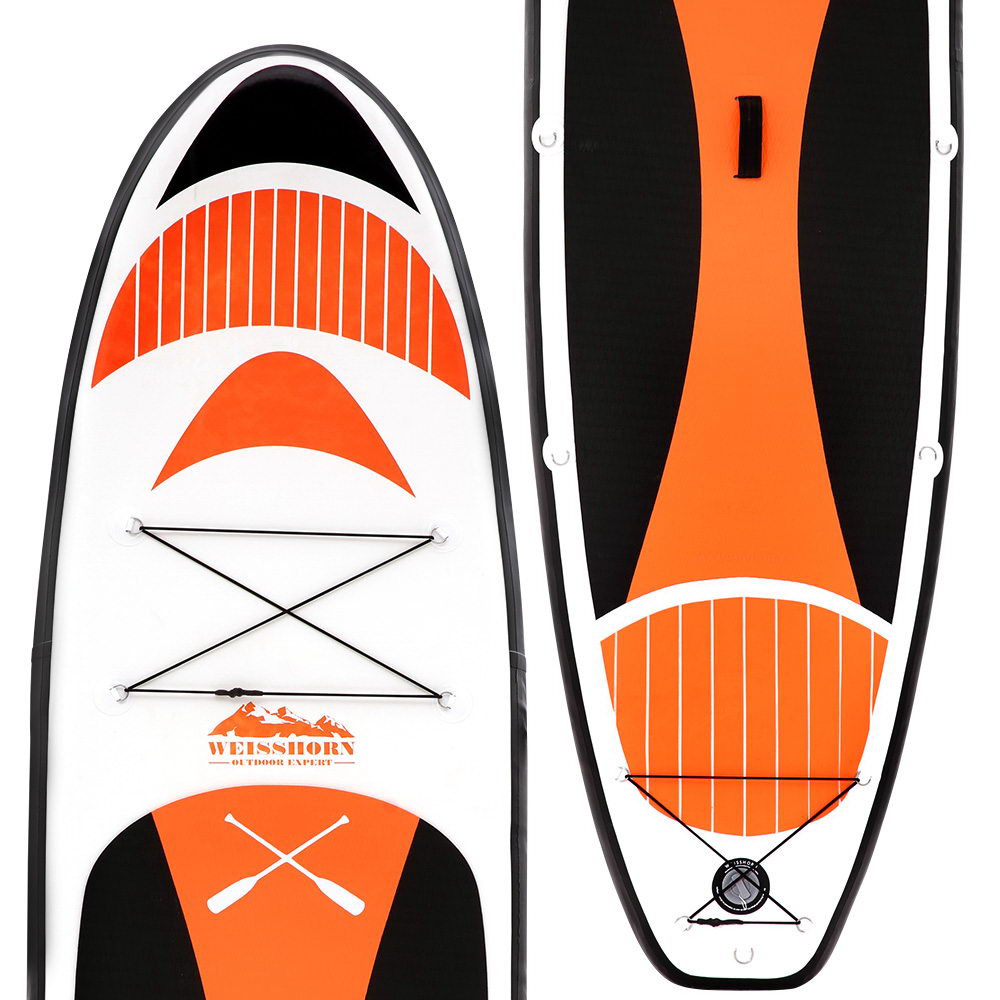 Weisshorn Stand Up Paddle Board Inflatable 11ft SUP Surfboard Paddleboard Kayak-Outdoor > Boating-PEROZ Accessories