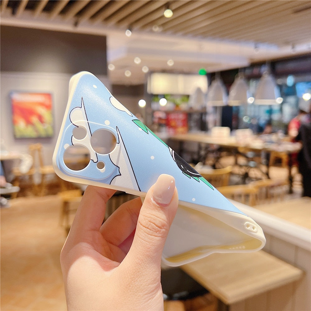 Anymob iPhone Blue Astronaut Case Cartoon Soft Cover-Mobile Phone Cases-PEROZ Accessories