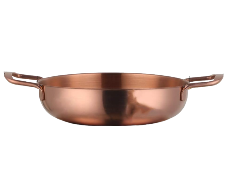 Anygleam Stock Pot Rosegold-L Stainless Steel HotPot Without Lid Single-Layer Cooking Soup Noodle Sea Food Home Kitchen Restaurant Tools-Pots-PEROZ Accessories
