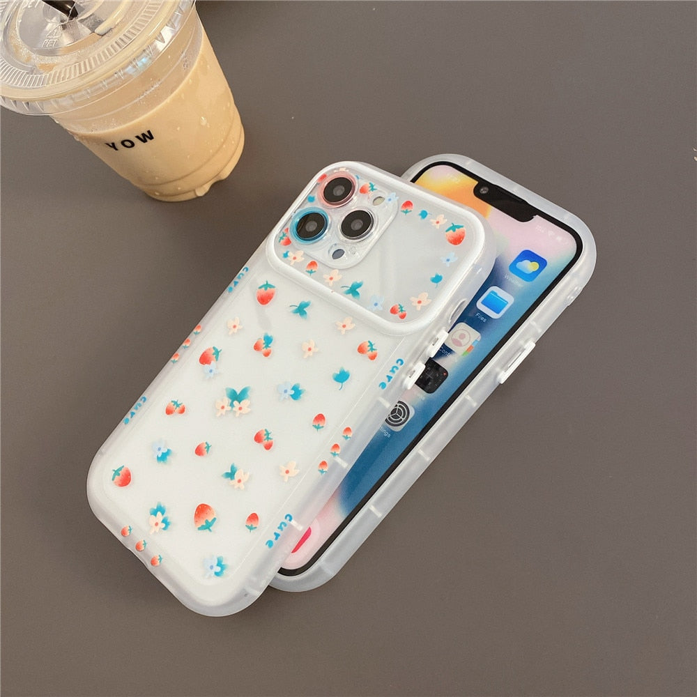 Anymob iPhone Abstract Silicone Soft Back Case With Color Camera Protection Phone Cover-Mobile Phone Cases-PEROZ Accessories
