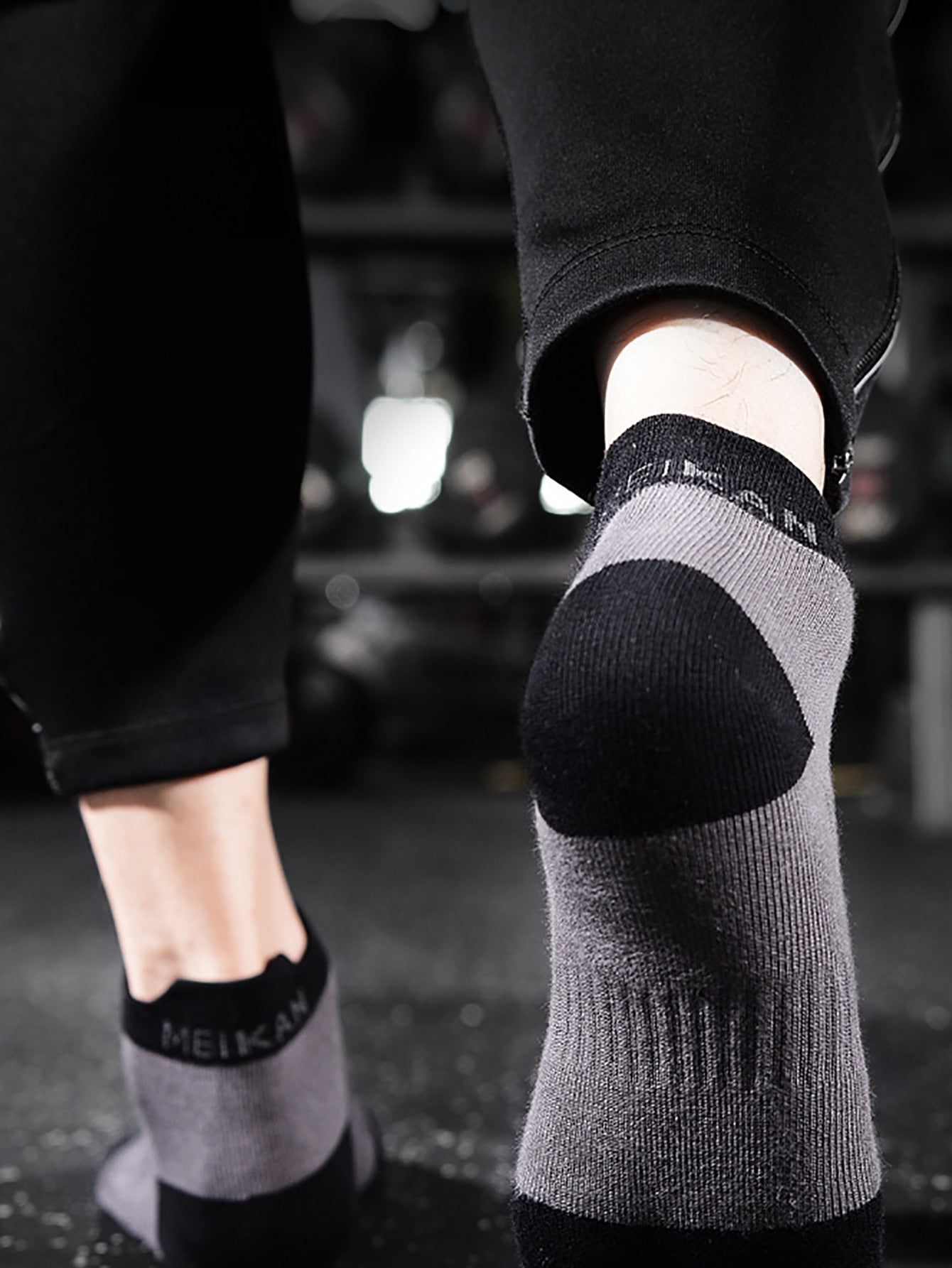 Anysox 5 Pairs One Size 36-42 Gray Men&