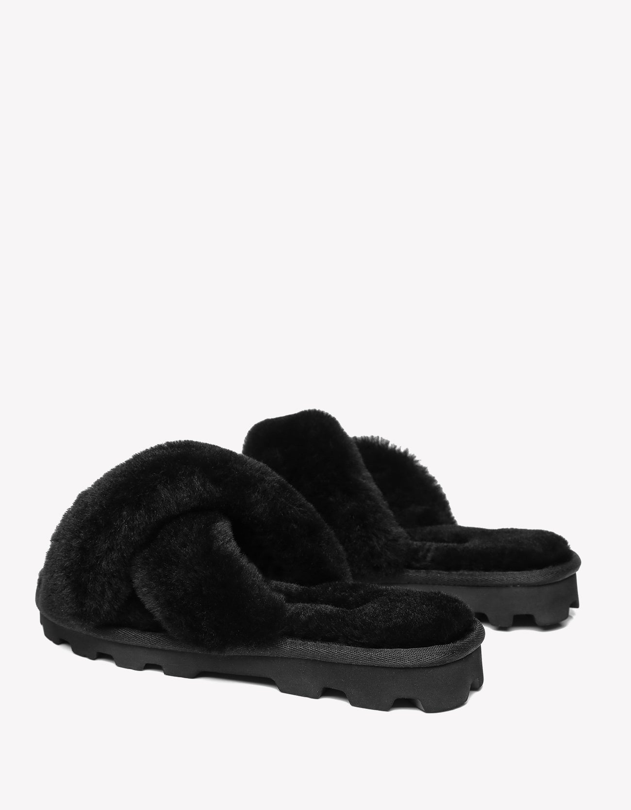 Tarramarra Women Crossover Sheepskin Slides Nancy-Slides-PEROZ Accessories