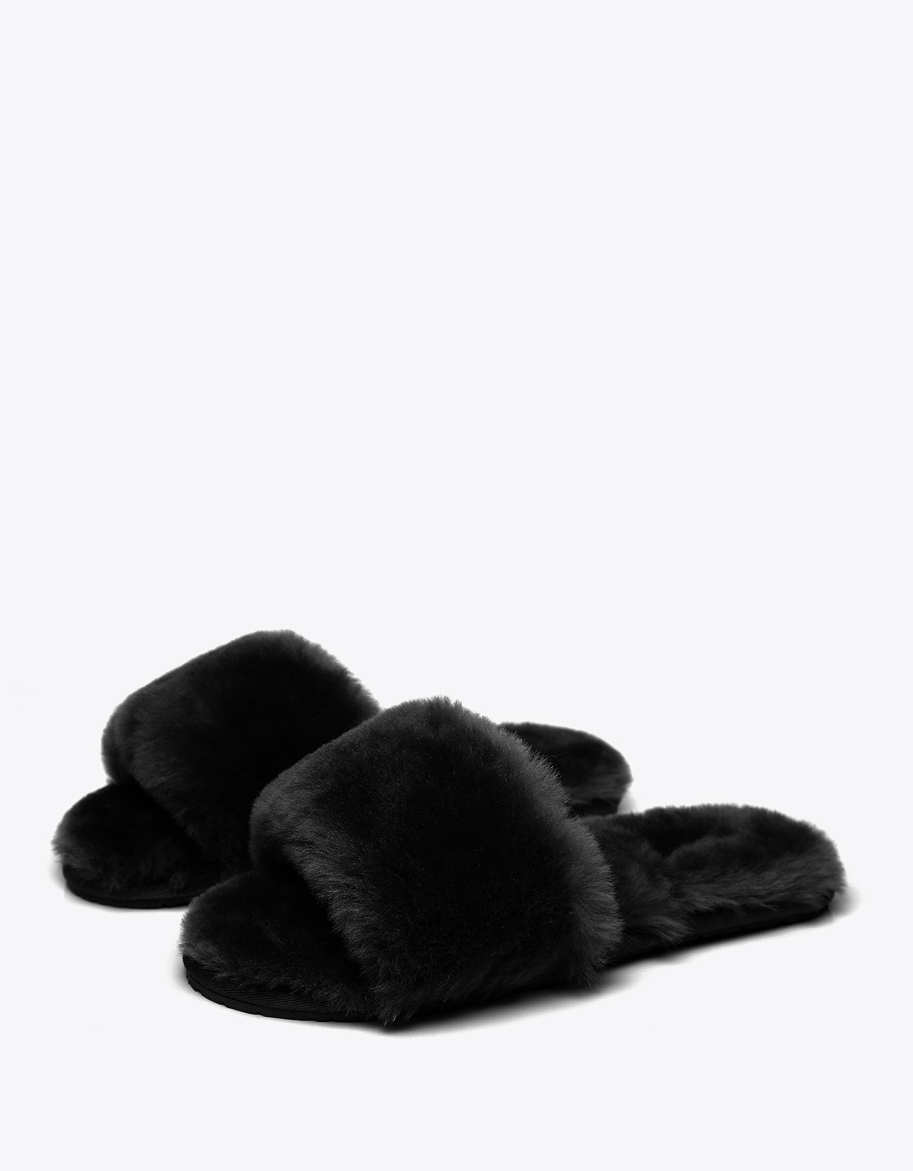 Tarramarra Nala Fashion Slides Women Sheepskin Fluffy Slides-Slides-PEROZ Accessories