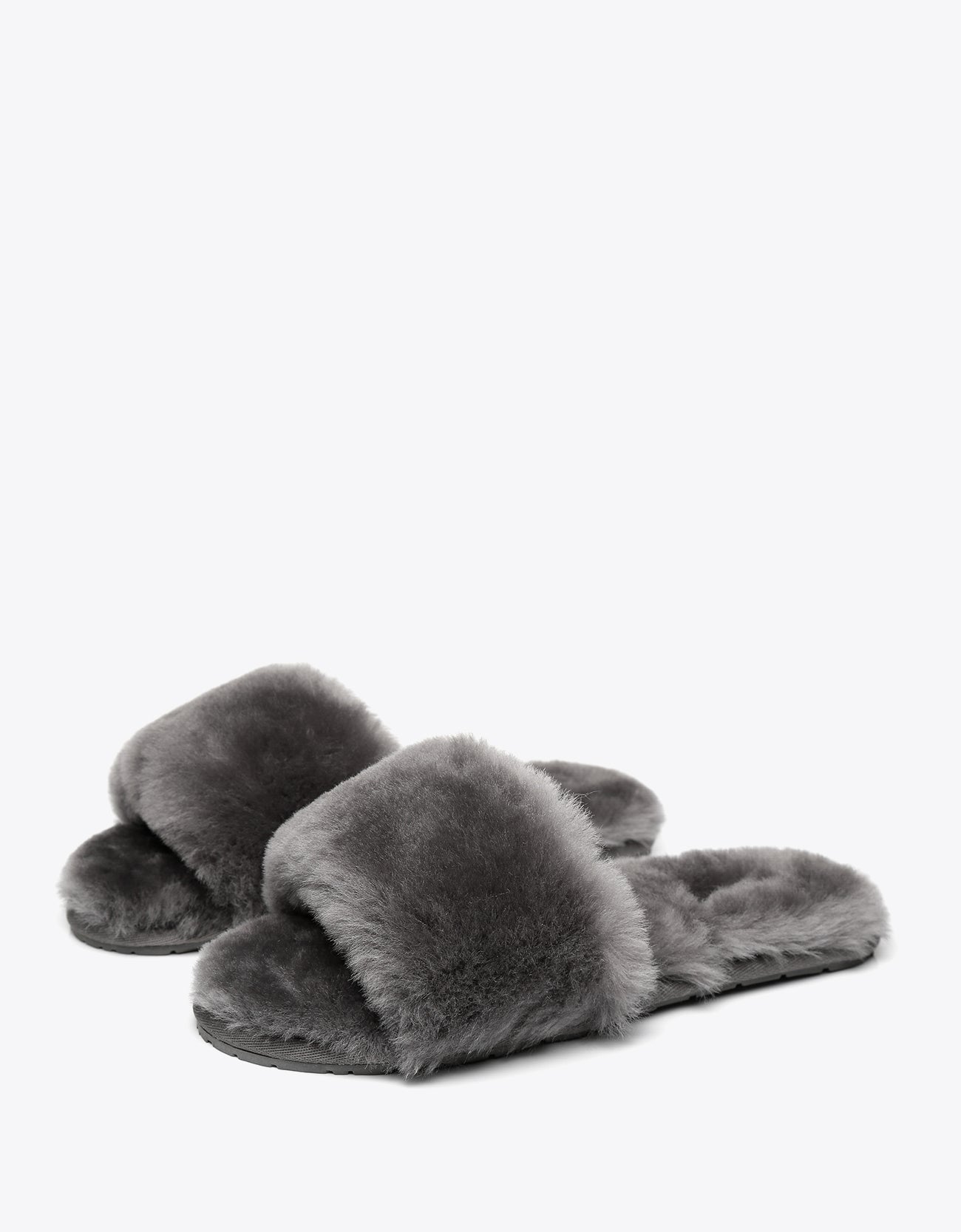 Tarramarra Nala Fashion Slides Women Sheepskin Fluffy Slides-Slides-PEROZ Accessories