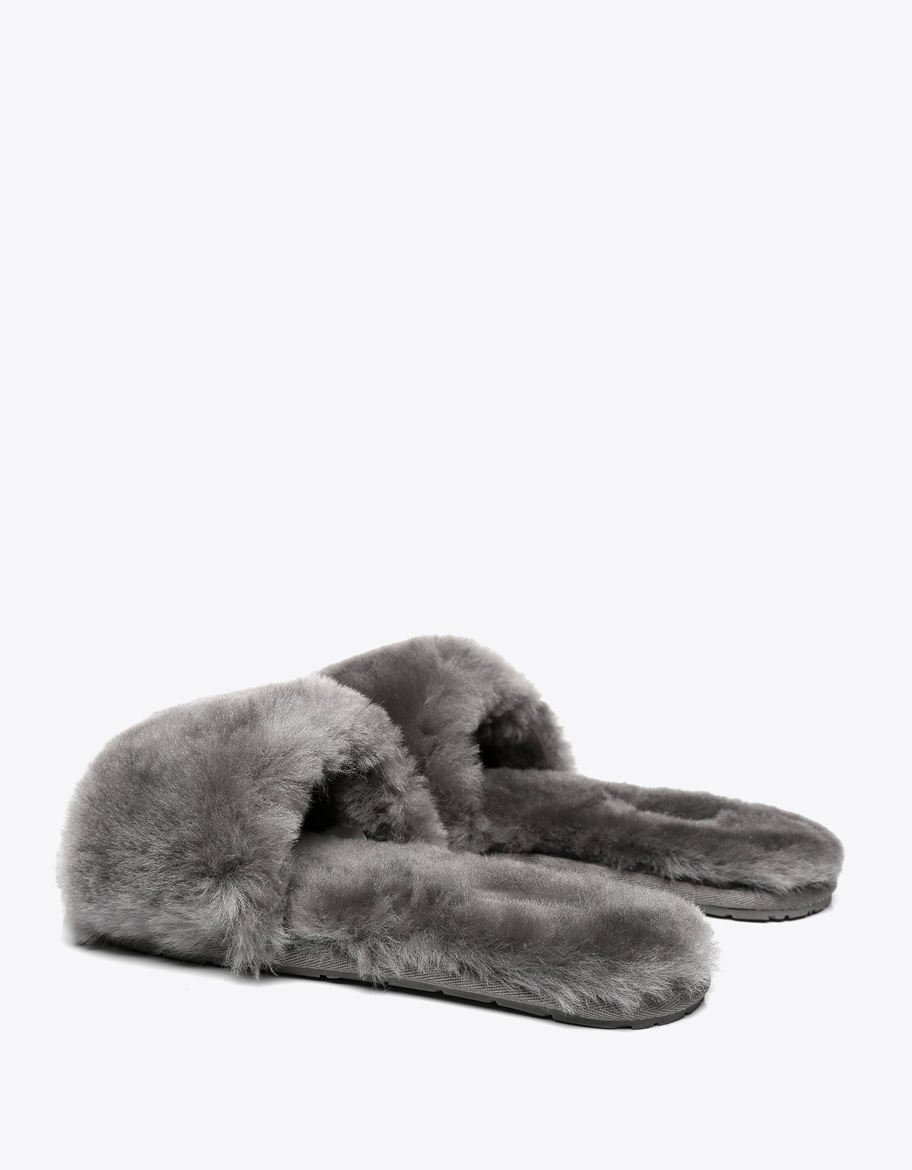 Tarramarra Nala Fashion Slides Women Sheepskin Fluffy Slides-Slides-PEROZ Accessories