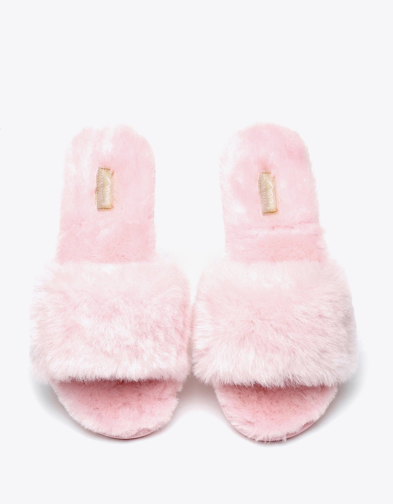 Tarramarra Nala Fashion Slides Women Sheepskin Fluffy Slides-Slides-PEROZ Accessories