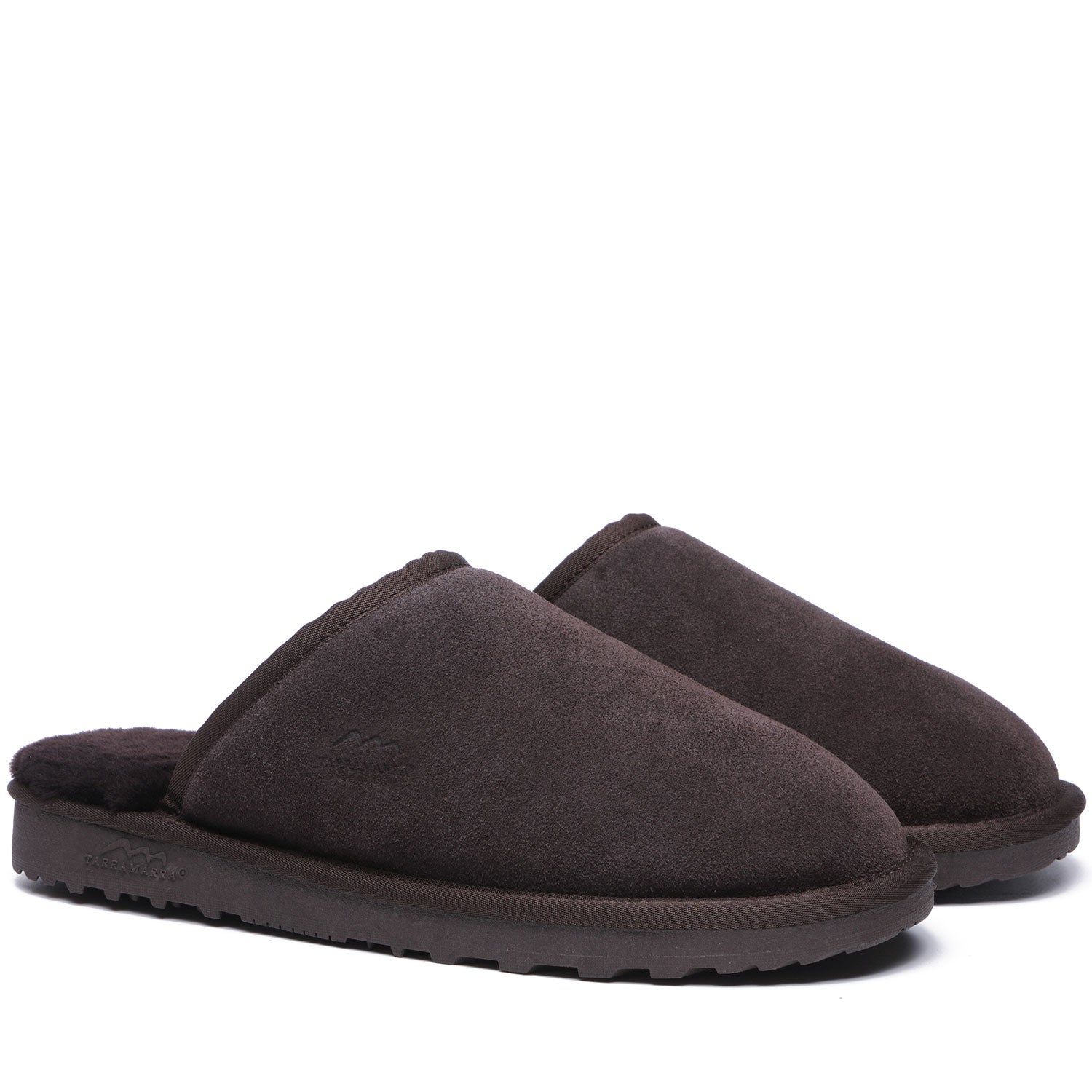 TARRAMARRA Sheepskin Wool Larry Men Scuff-Slippers-PEROZ Accessories