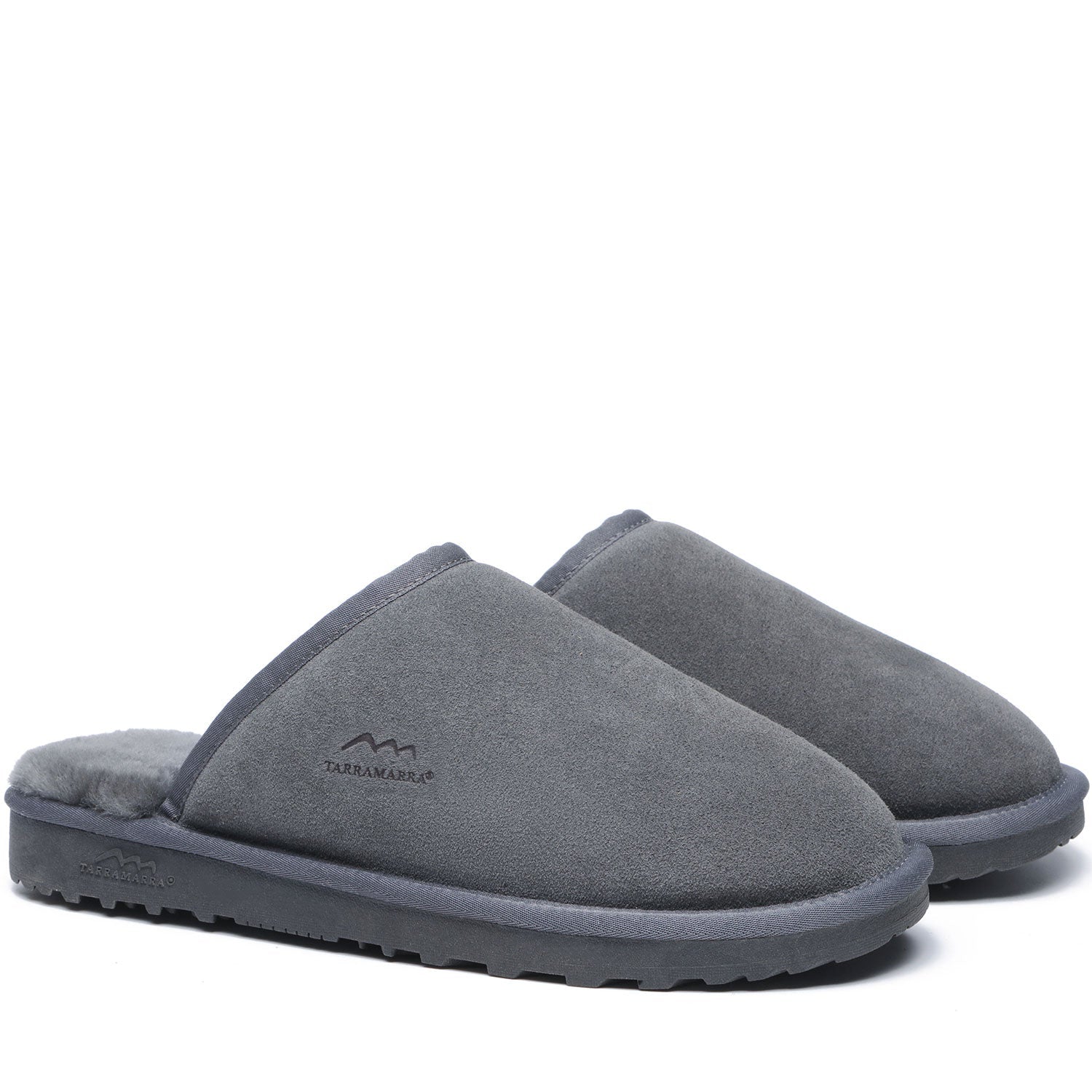 TARRAMARRA Sheepskin Wool Larry Men Scuff-Slippers-PEROZ Accessories