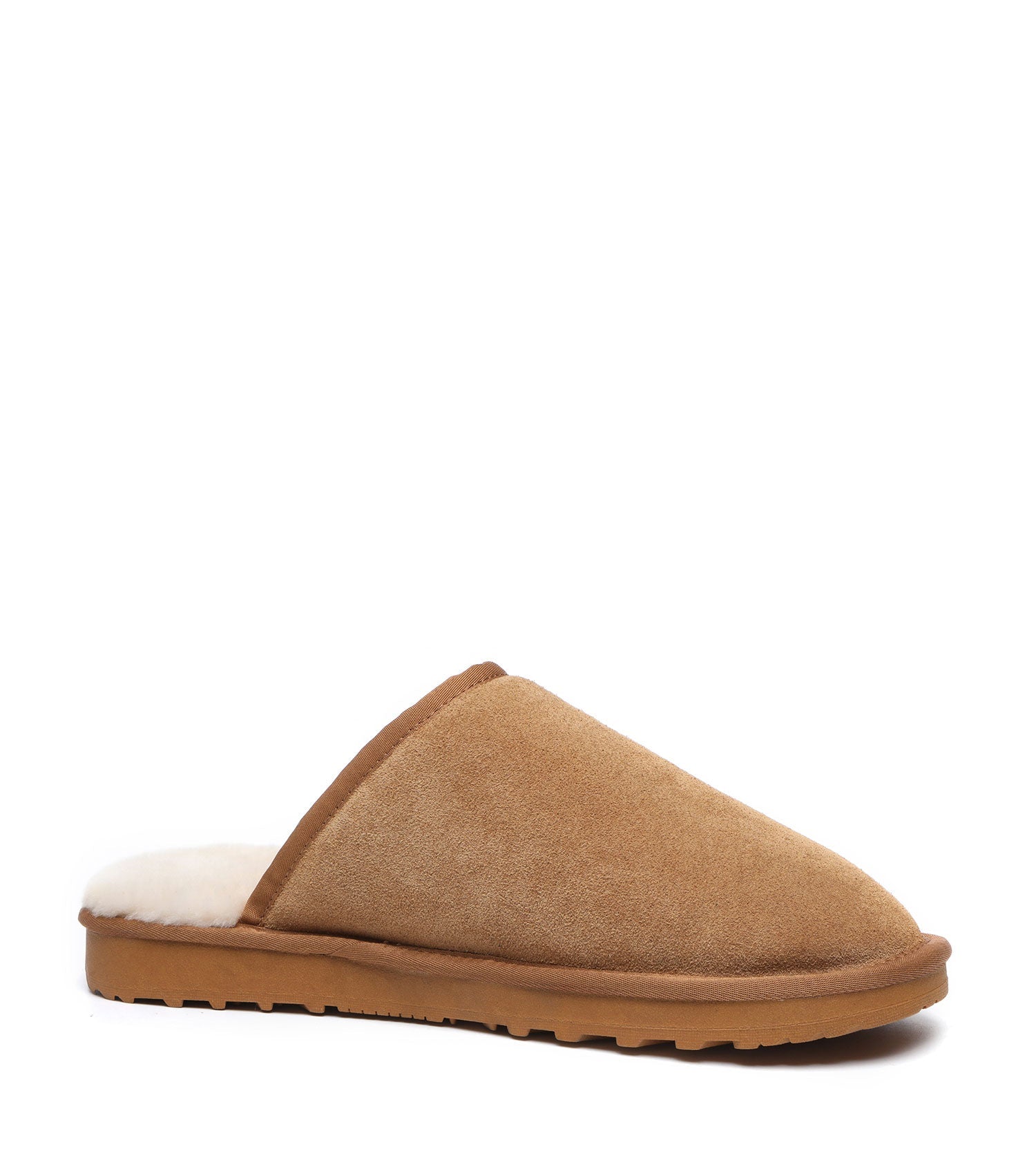 TARRAMARRA Sheepskin Wool Larry Men Scuff-Slippers-PEROZ Accessories