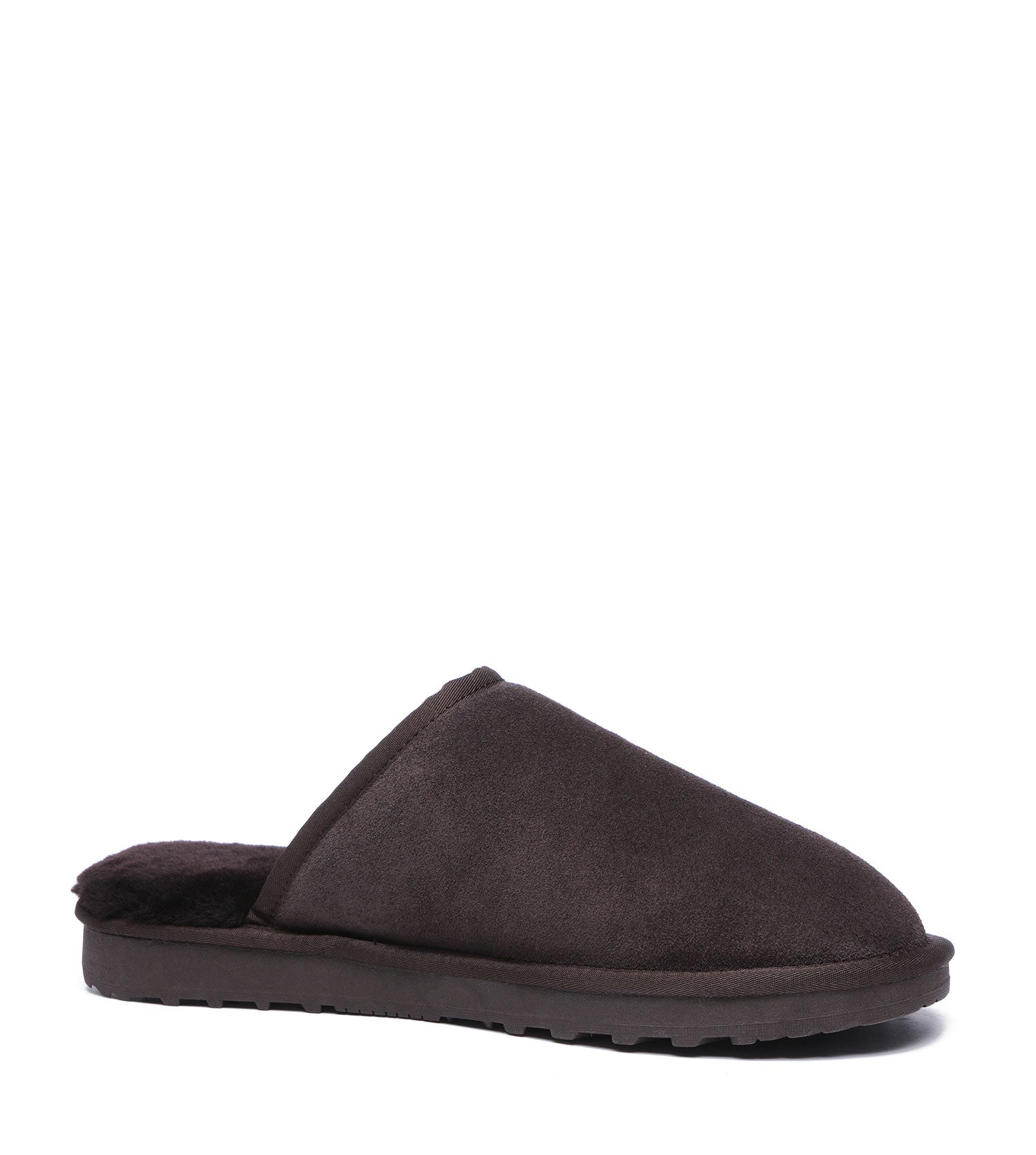 TARRAMARRA Sheepskin Wool Larry Men Scuff-Slippers-PEROZ Accessories