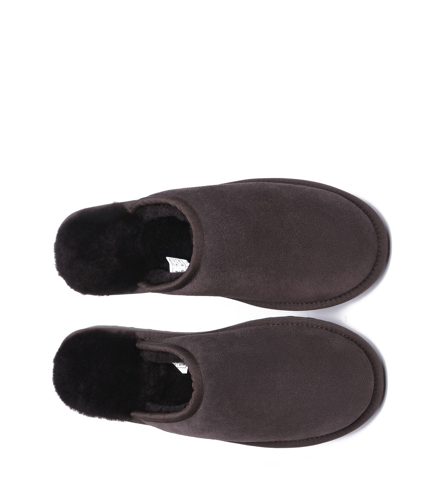 TARRAMARRA Sheepskin Wool Larry Men Scuff-Slippers-PEROZ Accessories