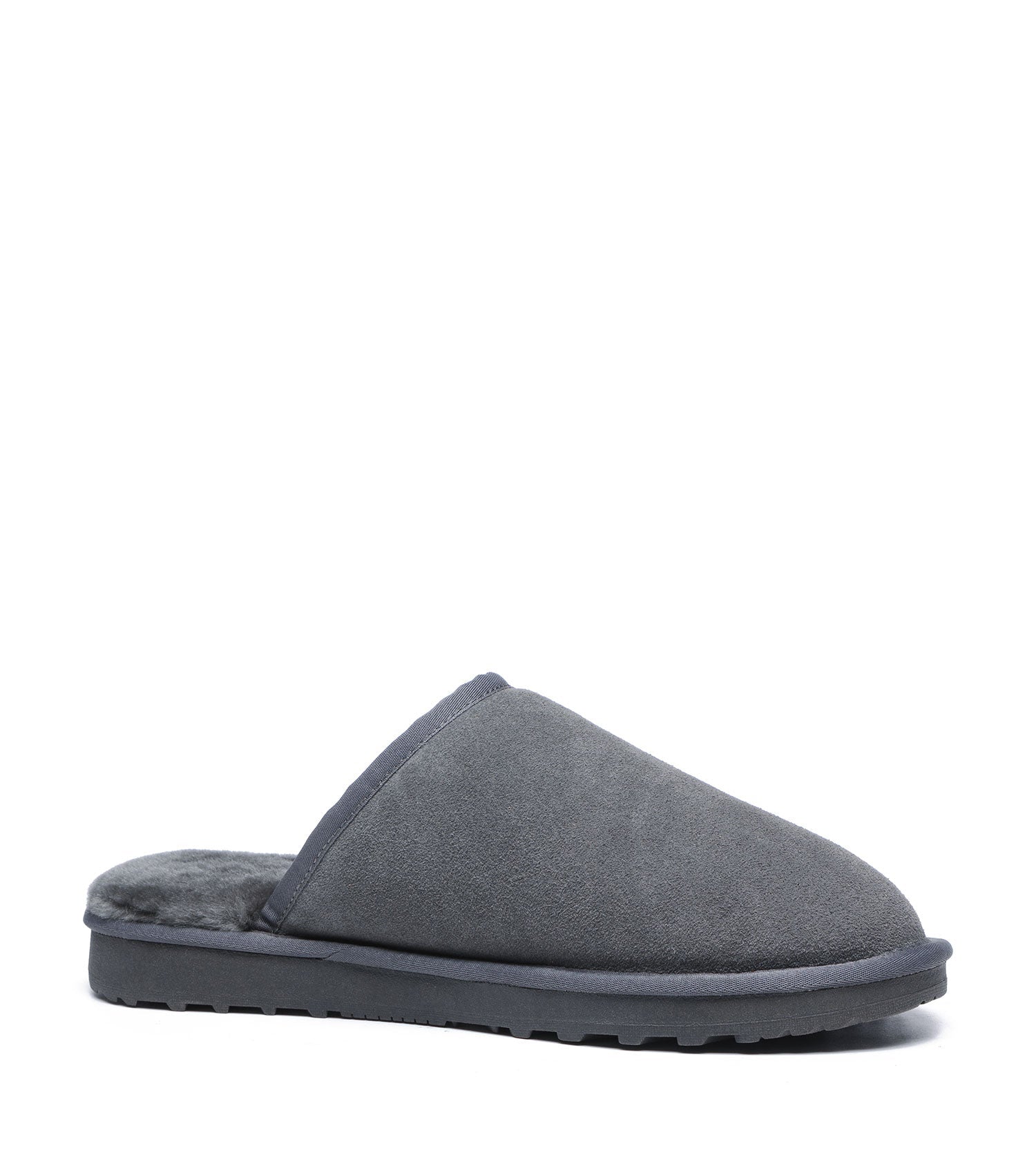 TARRAMARRA Sheepskin Wool Larry Men Scuff-Slippers-PEROZ Accessories
