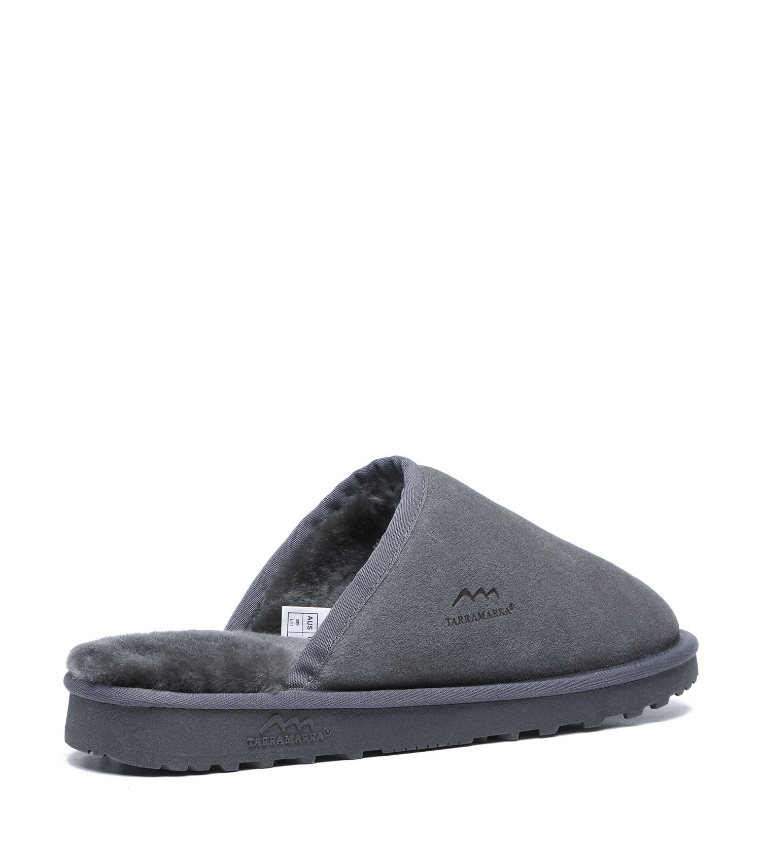 TARRAMARRA Sheepskin Wool Larry Men Scuff-Slippers-PEROZ Accessories