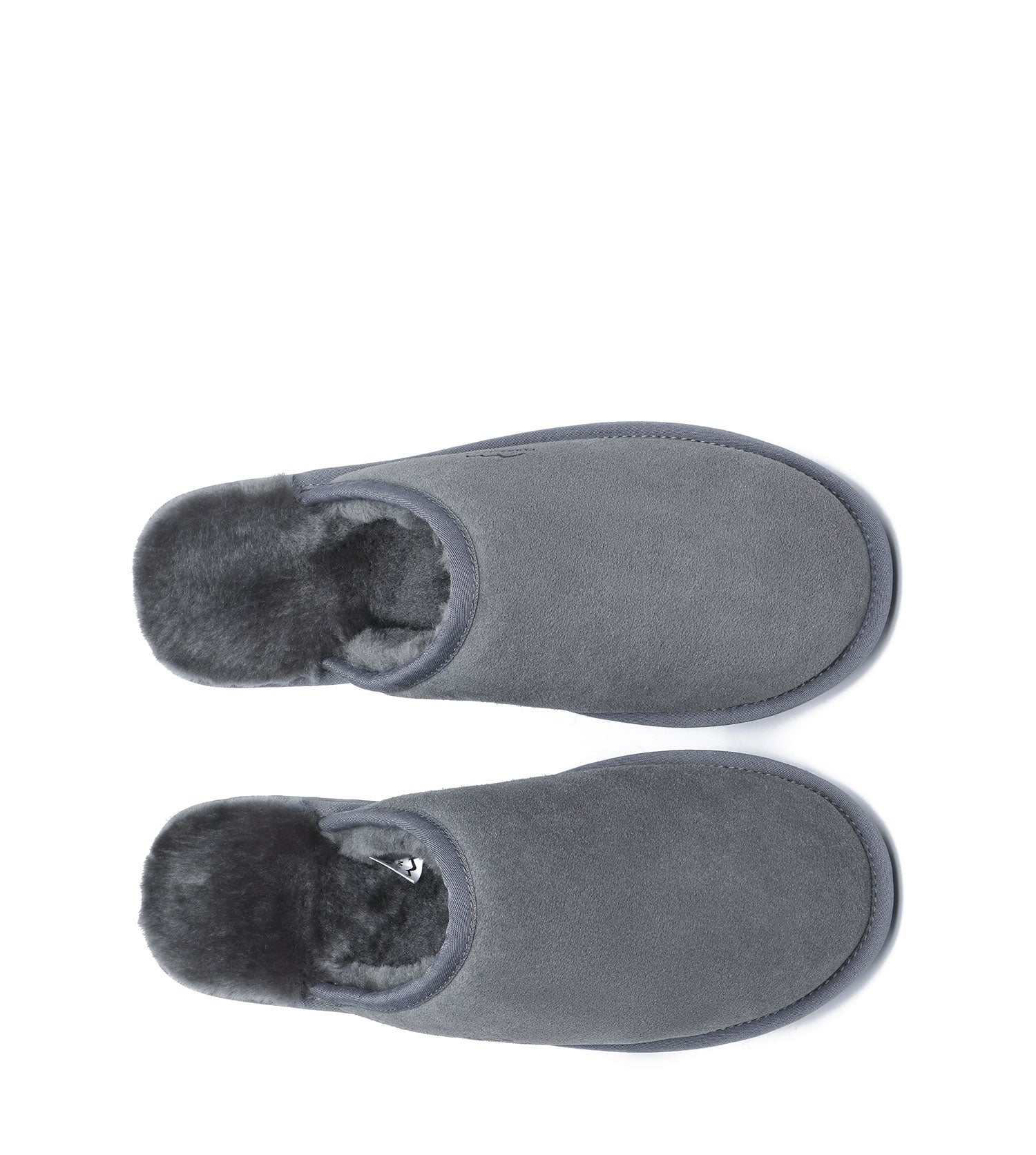 TARRAMARRA Sheepskin Wool Larry Men Scuff-Slippers-PEROZ Accessories