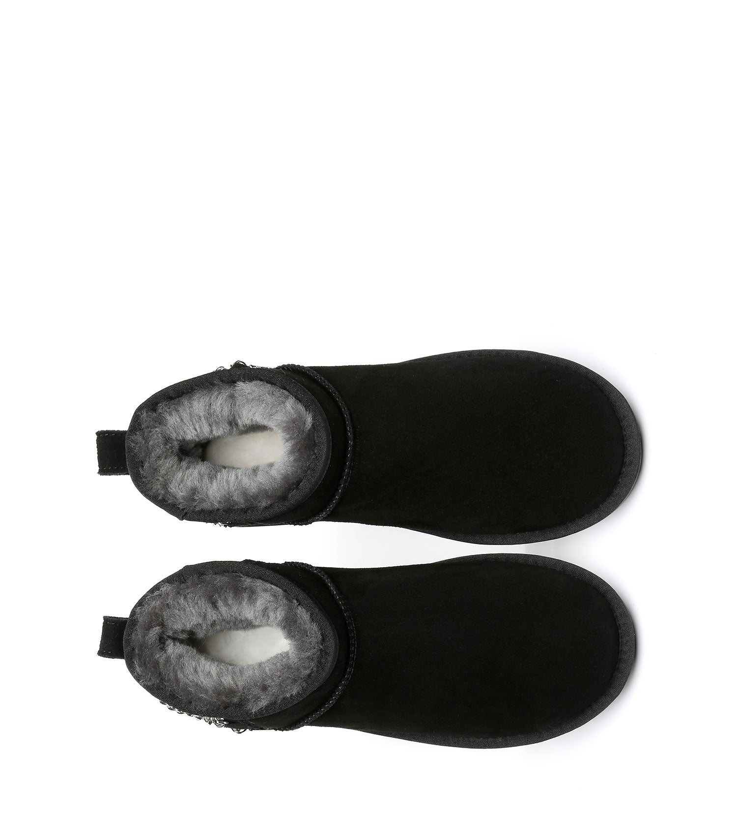 TARRAMARRA Reina Mini Sheepskin Boots Metal Chains Back-Boots-PEROZ Accessories