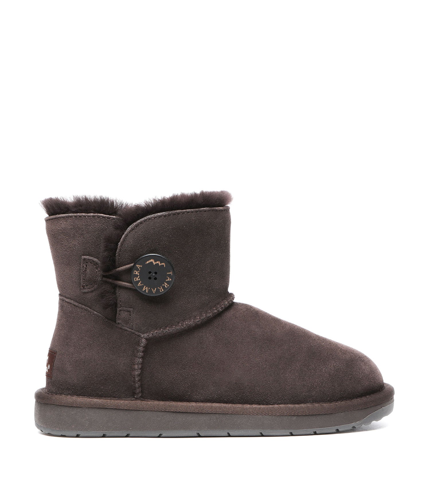 TARRAMARRA UGG Sheepskin Wool Mini Button Plus-Boots-PEROZ Accessories