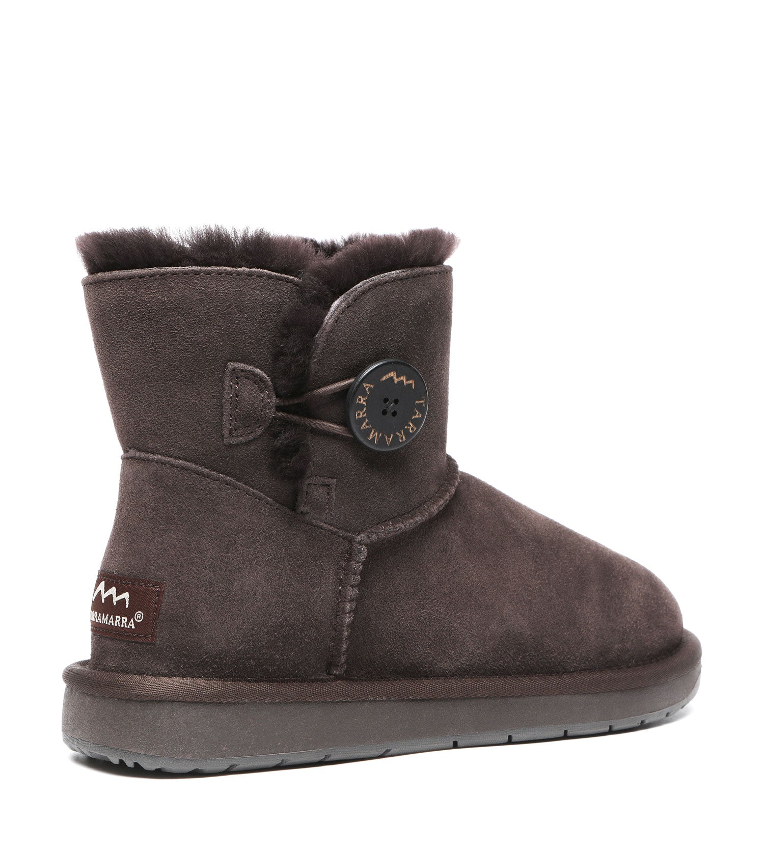TARRAMARRA UGG Sheepskin Wool Mini Button Plus-Boots-PEROZ Accessories