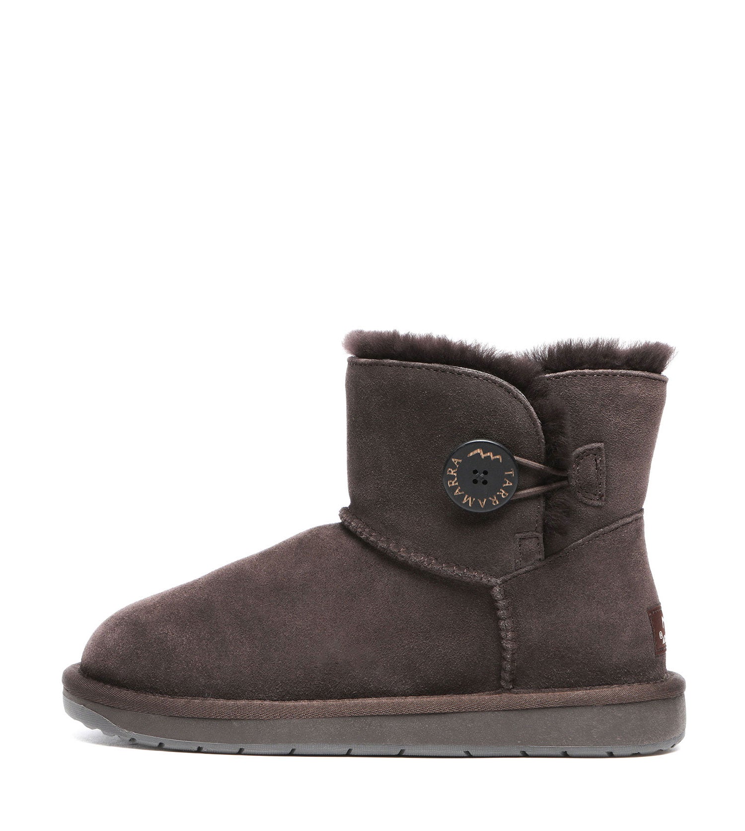 TARRAMARRA UGG Sheepskin Wool Mini Button Plus-Boots-PEROZ Accessories