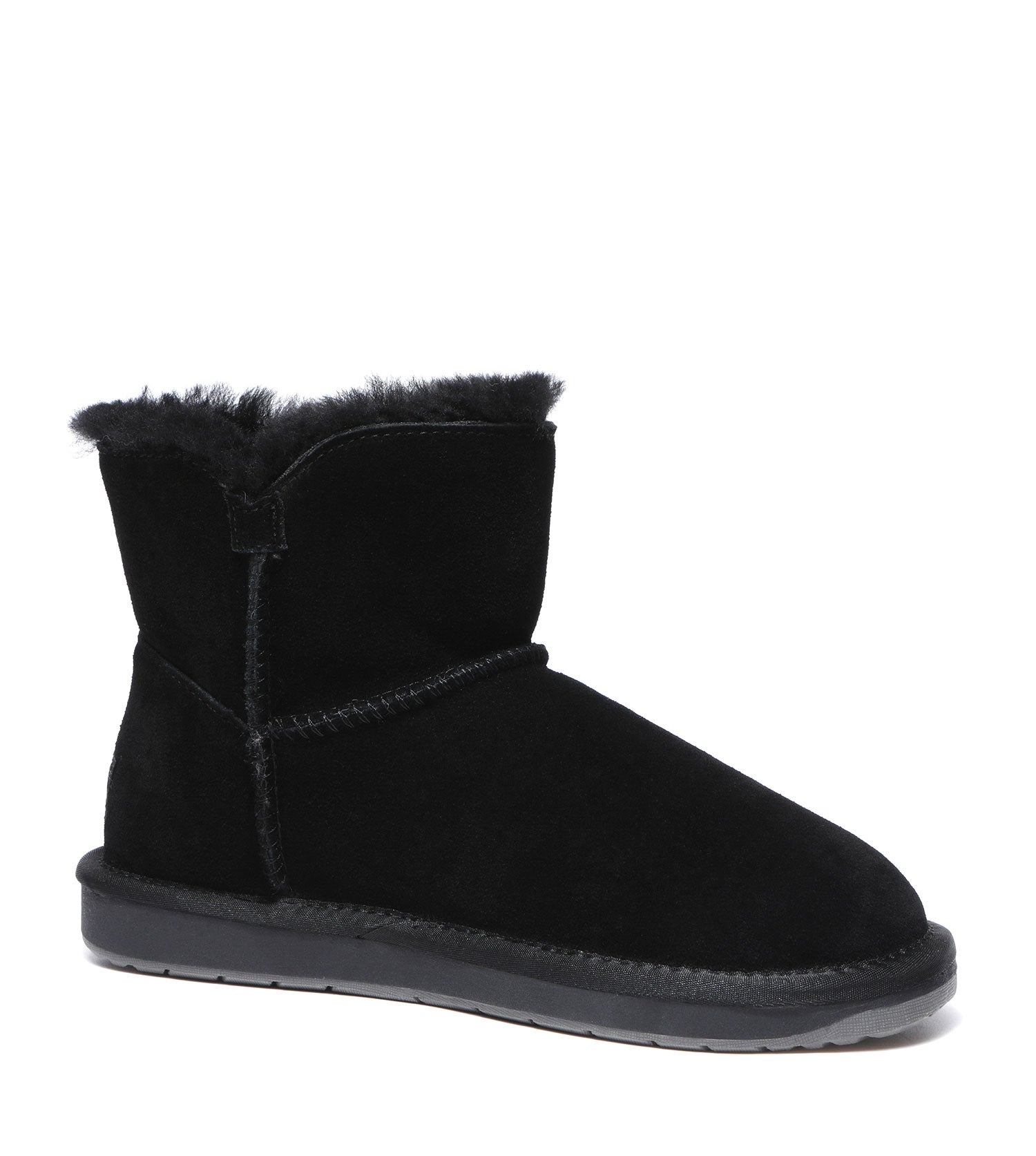 TARRAMARRA UGG Sheepskin Wool Mini Button Plus-Boots-PEROZ Accessories