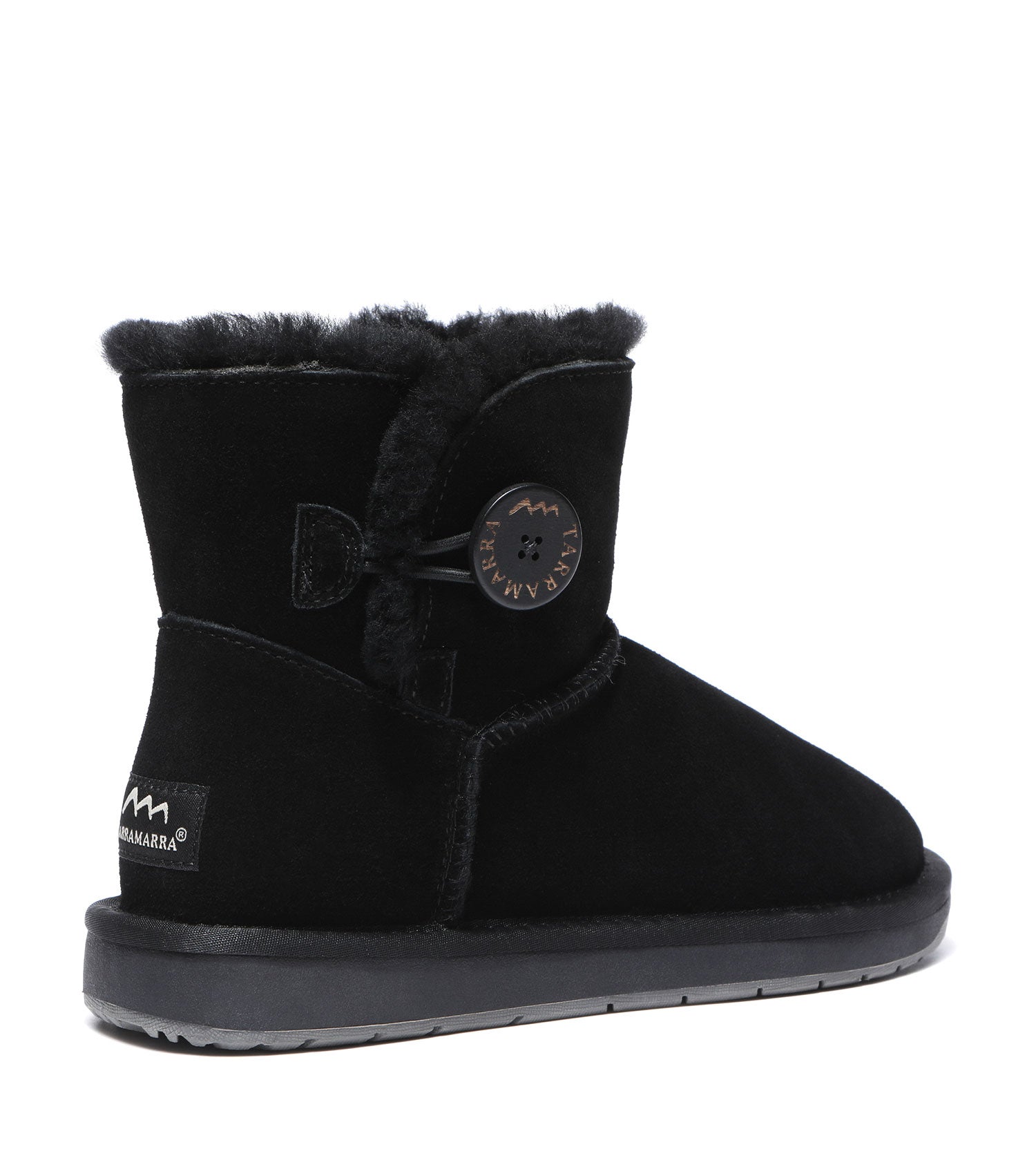 TARRAMARRA UGG Sheepskin Wool Mini Button Plus-Boots-PEROZ Accessories