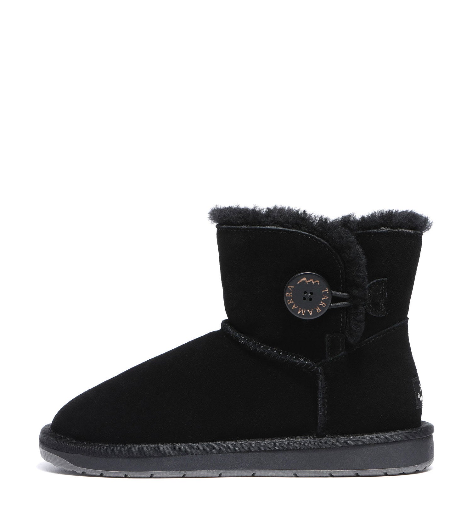 TARRAMARRA UGG Sheepskin Wool Mini Button Plus-Boots-PEROZ Accessories