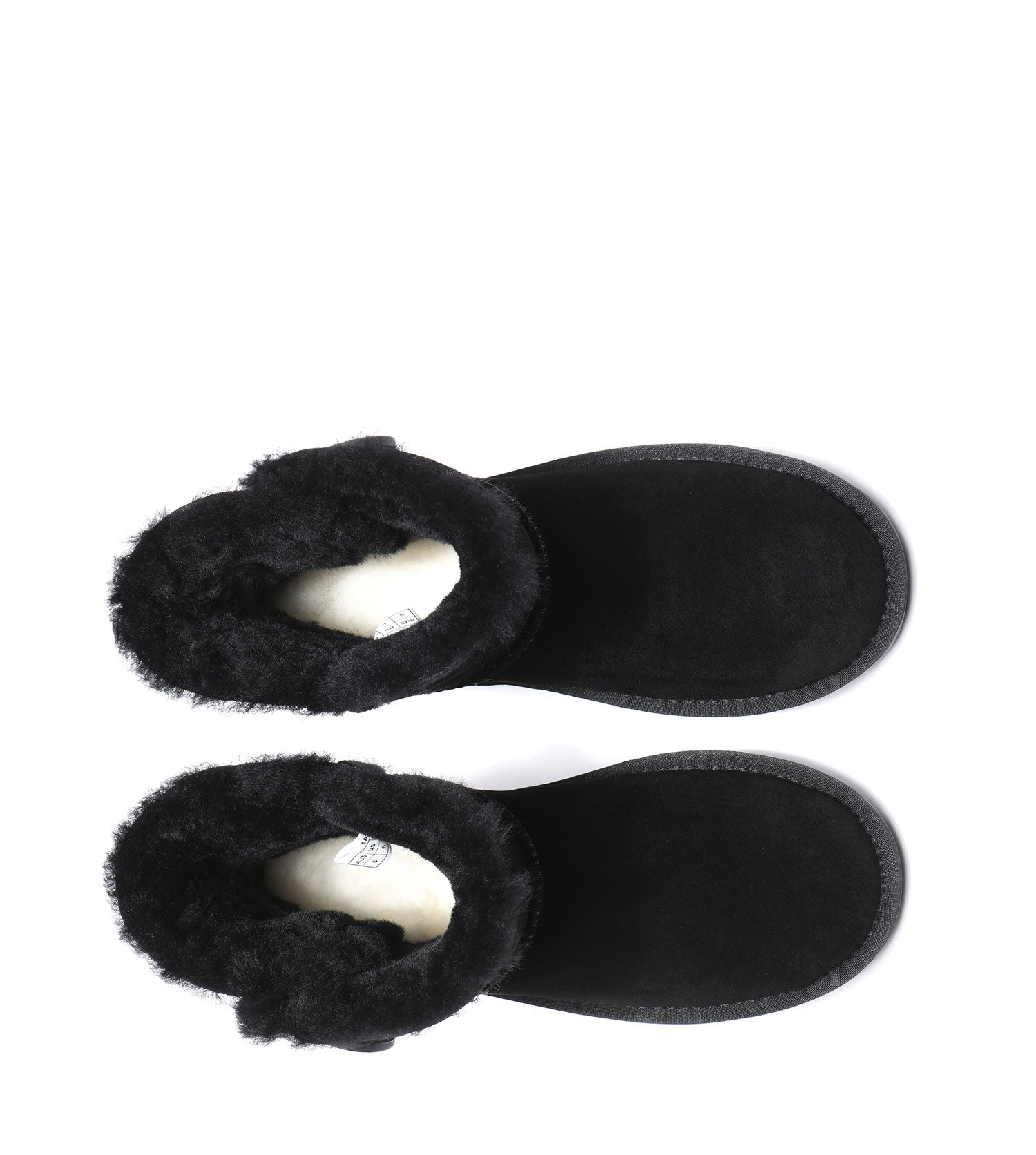 TARRAMARRA UGG Sheepskin Wool Mini Button Plus-Boots-PEROZ Accessories