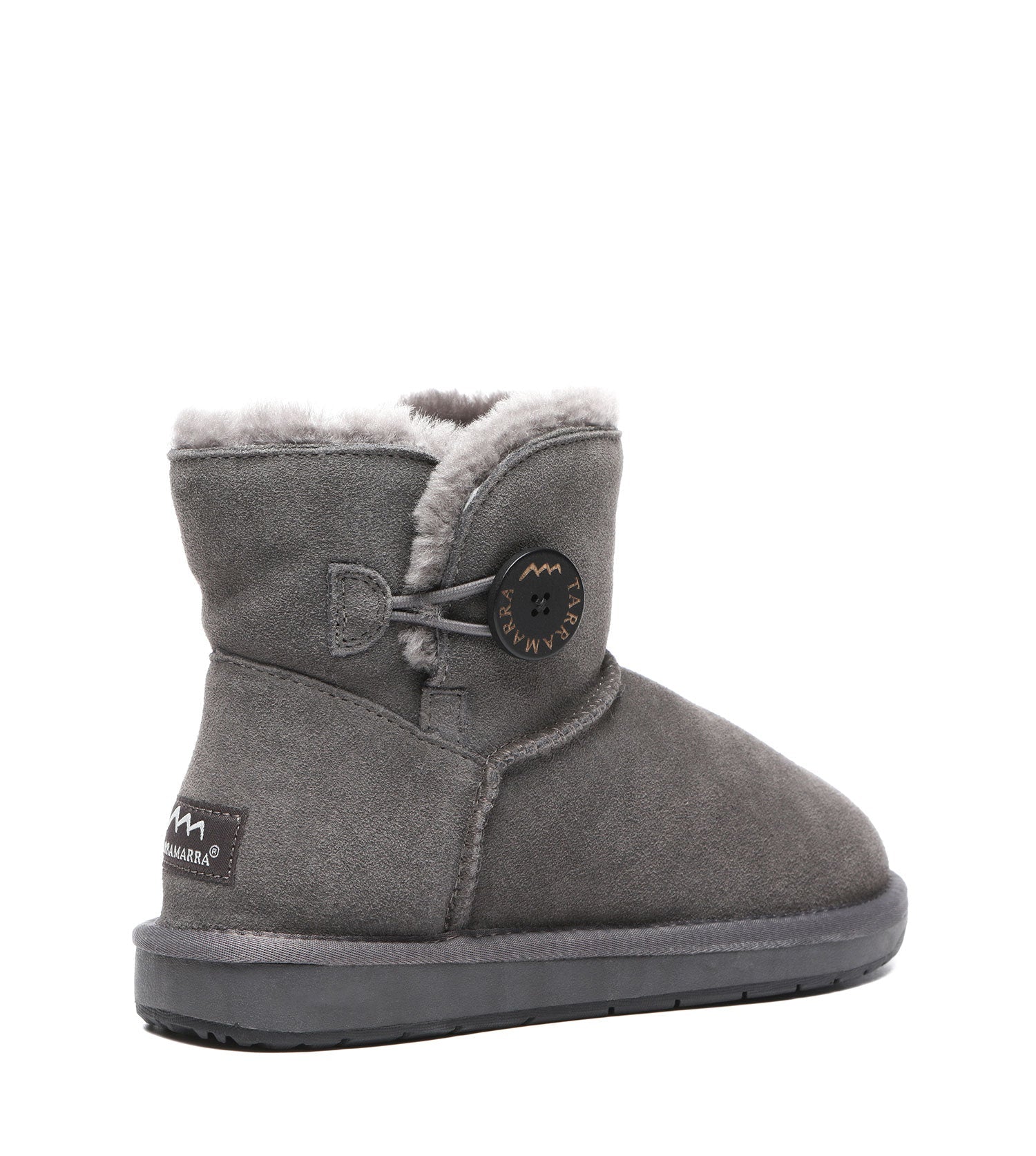 TARRAMARRA UGG Sheepskin Wool Mini Button Plus-Boots-PEROZ Accessories
