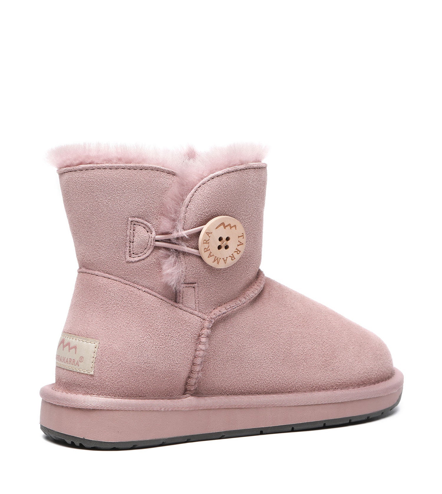 TARRAMARRA UGG Sheepskin Wool Mini Button Plus-Boots-PEROZ Accessories