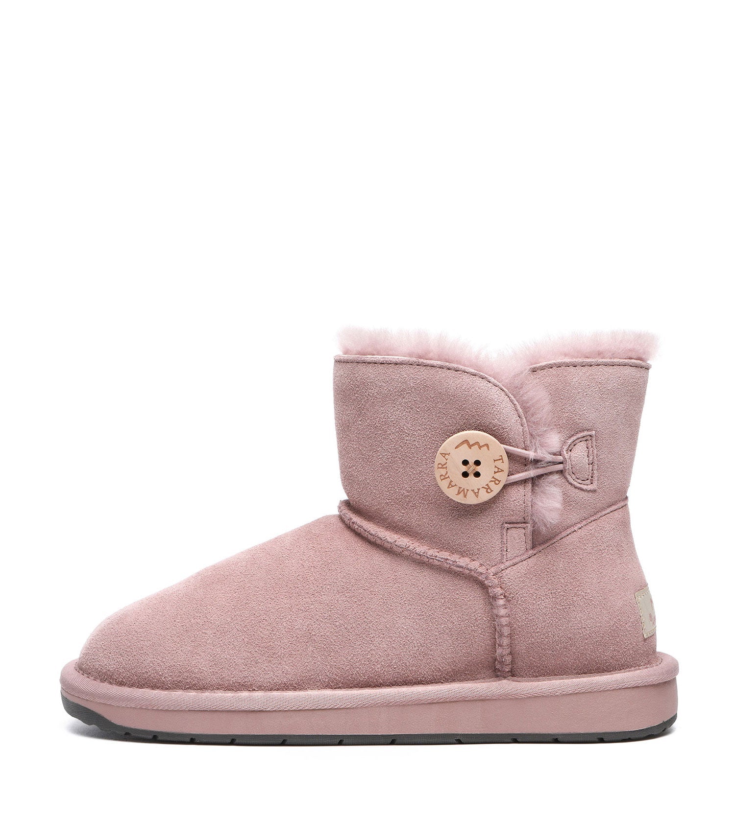 TARRAMARRA UGG Sheepskin Wool Mini Button Plus-Boots-PEROZ Accessories